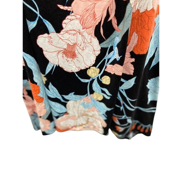 Secret Treasures Floral Chemise Black Size XL - Picture 8 of 13